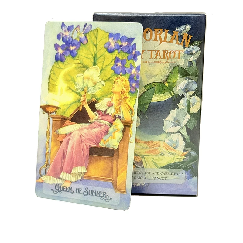 Victorian Faery Tarot Cards A 78 Deck Victorian Fairy Society Board Games Fate Fortune Telling Oracle Cards
