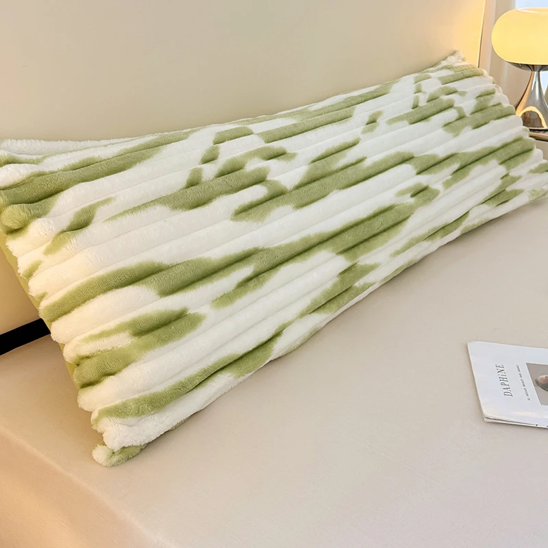 Hautfreundlicher Kissenbezug, rechteckiger Kissenbezug, warmer Samt-Kissenbezug, 48 x 120/48 x 150/48 x 180 cm, Kissenbezug, Otak Frances Image