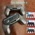1 paio di manopole per controller con rilevamento del movimento per Nintendo Switch Joy-Con 2 supporto per staffa accessorio per controller per gamepad portatile