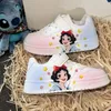 Neue Disney Mädchen Cartoon Schneewittchen süße Freizeitschuhe weiche Sportschuhe Geschenk EU Größe 26-35