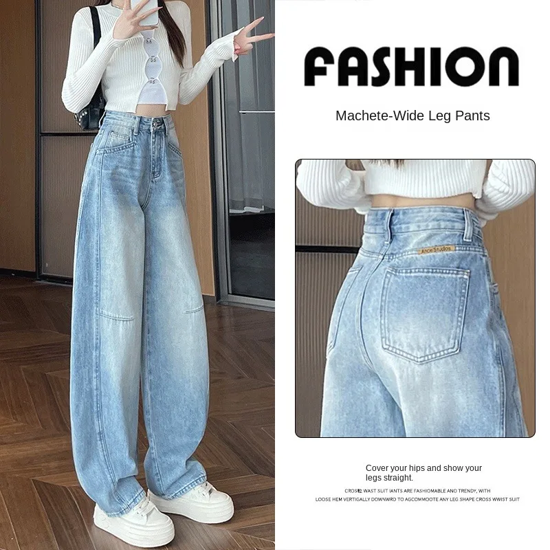 Casual Jeans Frauen Mode Winter Neue Retro Blau Denim Hosen Weibliche Hose Stretch Ausgestelltes Plus Größe Dicke Warme Flare