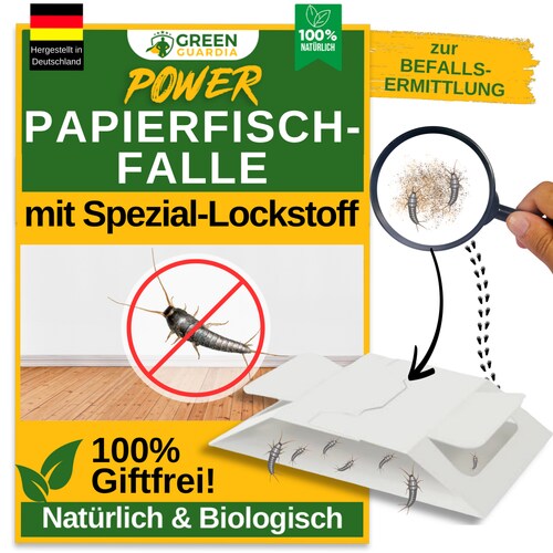 Green Guardia Papierfisch Falle mit Spezial-Lockstoff: 15 Image