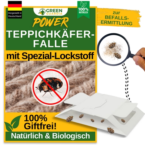 Green Guardia Teppichkäfer Falle mit Spezial-Lockstoff: 12 Image