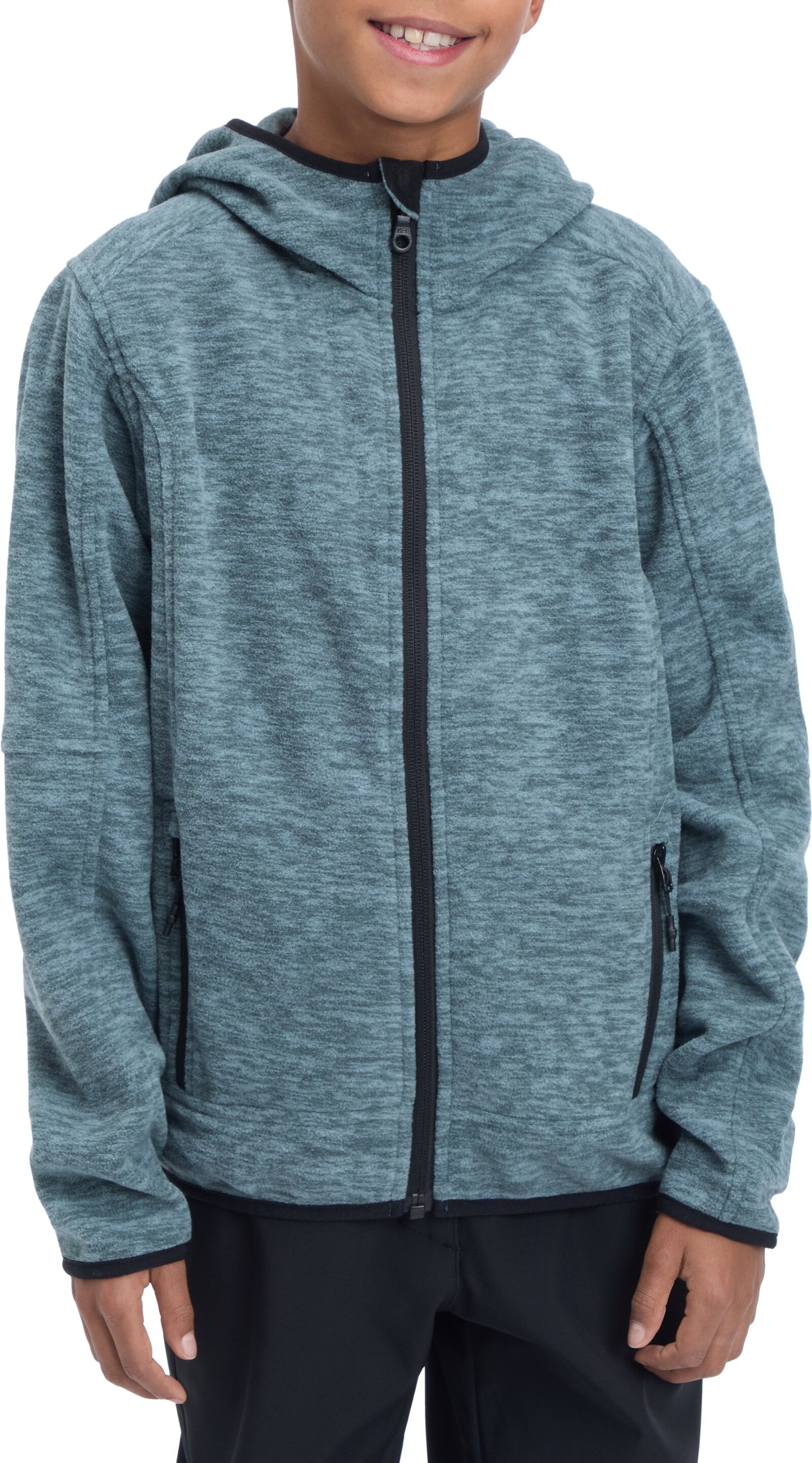 Fleecejacke MCKINLEY "Fleece-Jacke Choco FZ HD FL B", Kinder, Gr. 152, melange, anth, Obermaterial: 100% Polyester, Jacken Image