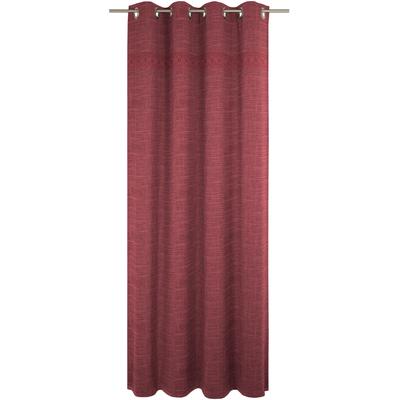 Vorhang WIRTH "Wiessee", rosa (altrosa), B:150cm H:295cm, Baumwolle, Leinen, Modal, Gardinen, nach Maß Image