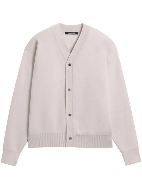 Le Cardigan Boutonne Cardigan - Pink - Jacquemus Knitwear