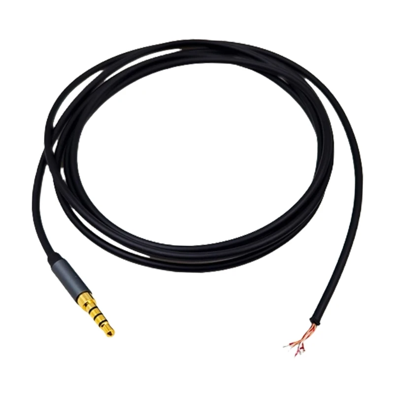 Spina maschio da 3,5 mm a filo nudo Open End TRRS 4 poli Stereo Cavo audio jack da 3,5 mm 1/8 "per linee di riparazione del microfono dell'auricolare