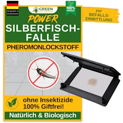 Green Guardia Silberfisch Falle mit Pheromon-Lockstoff: 10 Image