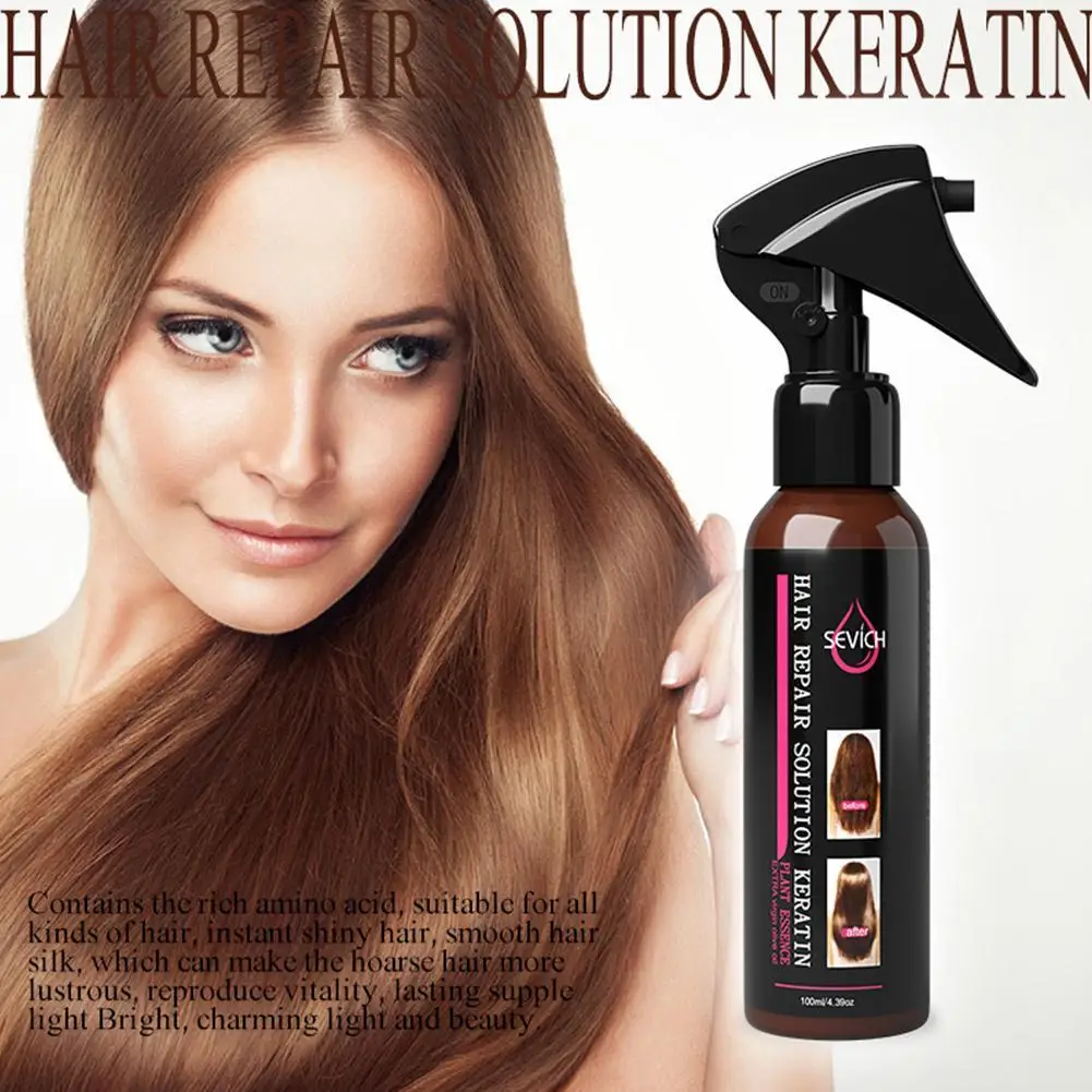 Hair Conditioner Deep Moisturizing Treatment for Dry Damaged Hair Smoothing Formula hair care essential oil 100ML