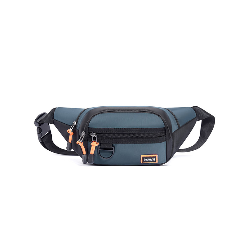 Men's Water-Resistant Crossbody Sling Bag, Multi-Way Wear Fanny Pack Waist Bag with Multiple Pockets, Casual Travel, Sports and Outdoor Shoulder Bag