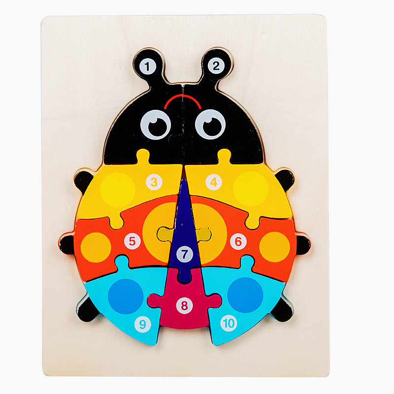 Wooden Toddler Puzzles Gifts Toys for 1 2 3 Years Old Boys Girls, Montessori Toys Educational Blocks Kids Gift Baby Learning Toy Age 1-3, 2-4 Christmas Gift