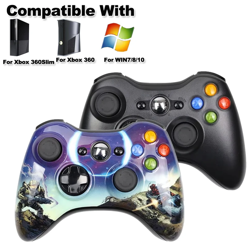 Wireless Controller For Xbox 360 Console With Vibration For Xbox 360 Slim Gamepad For PC WIN 7/8/10 Joystick Joypad
