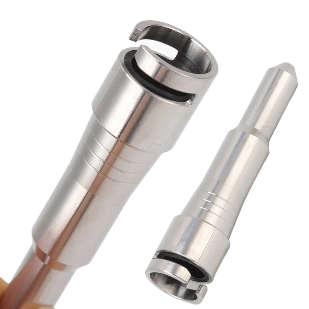 Dampfdüse, Milchaufschäumer, Schaumschäumer, Innenrohr, Edelstahl, Kaffeemaschine, Dampfdüse für Delonghi ECP 3420 310 330 EC680 EC685 Image
