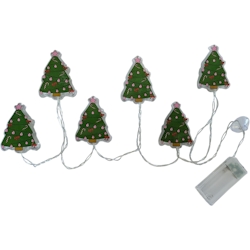 FHS Fensterbild Tannenbaum 6LED Image