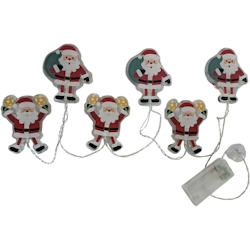 FHS LED-Fensterbild Santa 6er Image