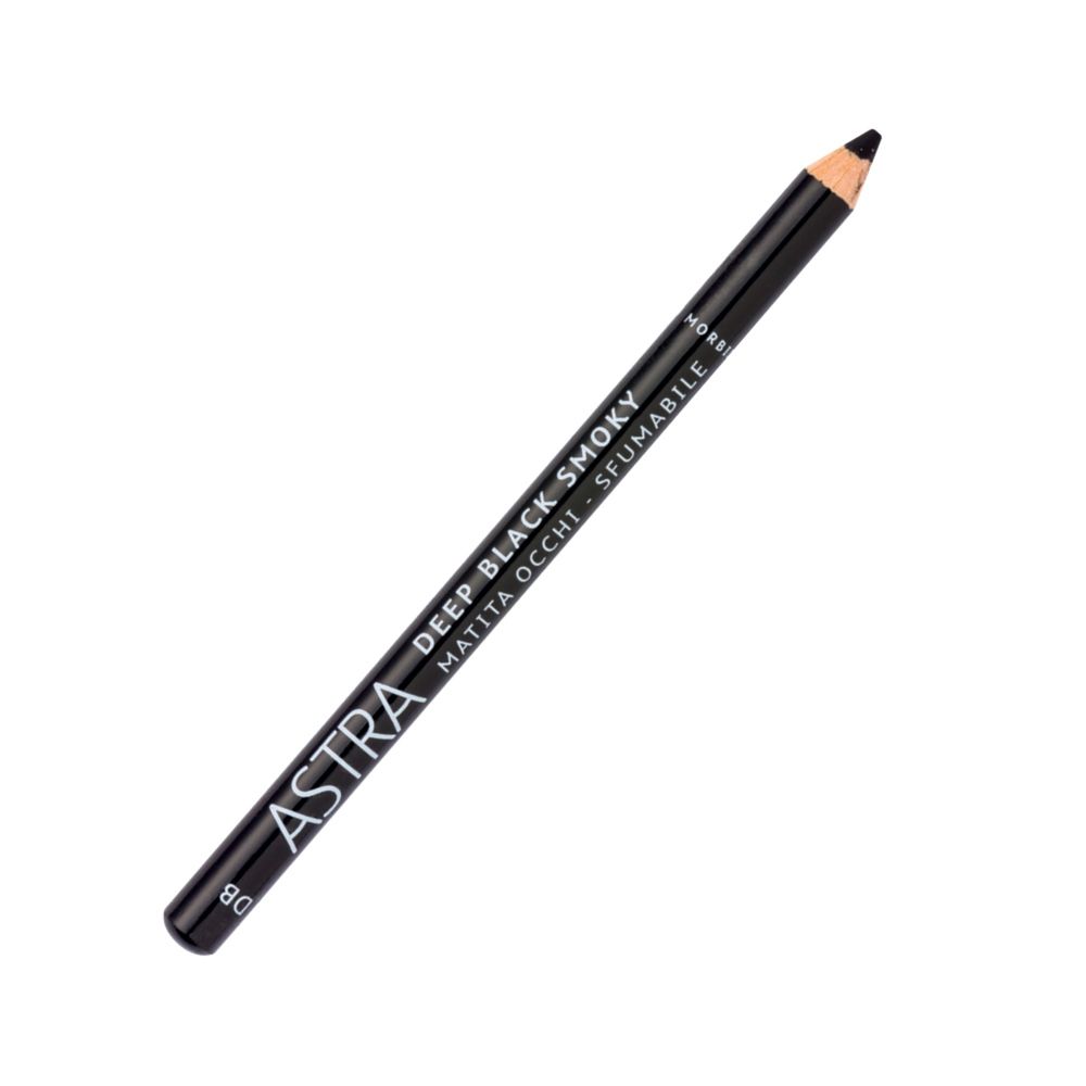 ASTRA Make-UP Deep Black Smoky - Matita Occhi Nera Sfumabile 1 pz Make