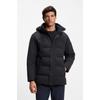 Daunenjacke BOSS GREEN, Herren, Gr. M, blau (dunkelblau402), Web, Obermaterial: 100% Polyester. Füllung: 80% Entendaune, 20% Entenfeder, unifarben, casual, regular fit hüftbedeckend, hoch geschlossener Ausschnitt, Langarm Bündchen, Jacken,...