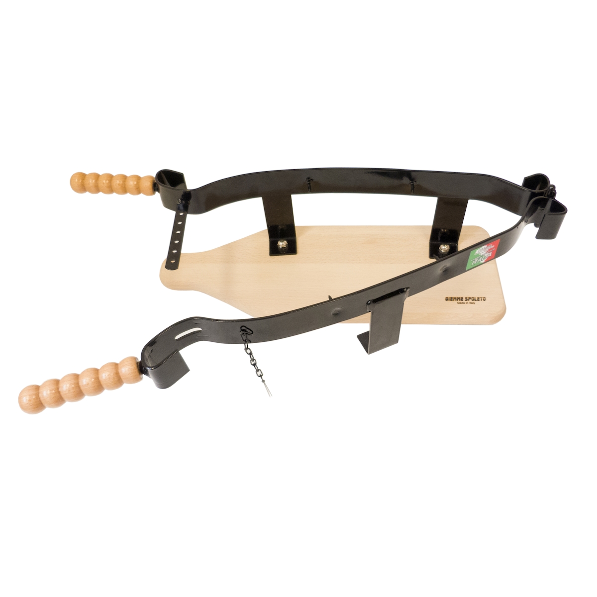 Giemme Spoleto - Professionelle Schinken-Morse mit Holzfuß Image