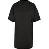 Shirtkleid URBAN CLASSICS "Urban Classics Damen Ladies Organic Heavy Oversized Tee Dress", Damen, Gr. M, US-Größen, schwarz, 100% Baumwolle, unifarben, klassisch, oversize, Rundhals, 3/4-Ärmel, Kleider