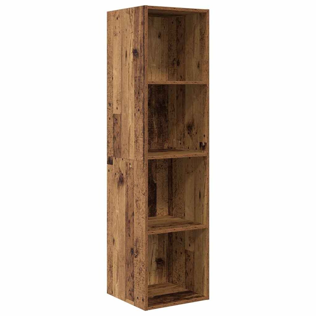 vidaXL TV-Schrank Altholz 37 x 37 x 142,5 cm Holzwerkstoff Image