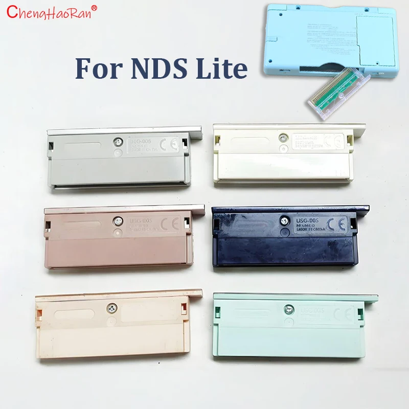 ChengHaoRan 1PC fente pour carte de Console pour NDS Lite bouchon de couvercle anti-poussière pour Ndsl fente de couverture anti-poussière accessoires de Console de jeu