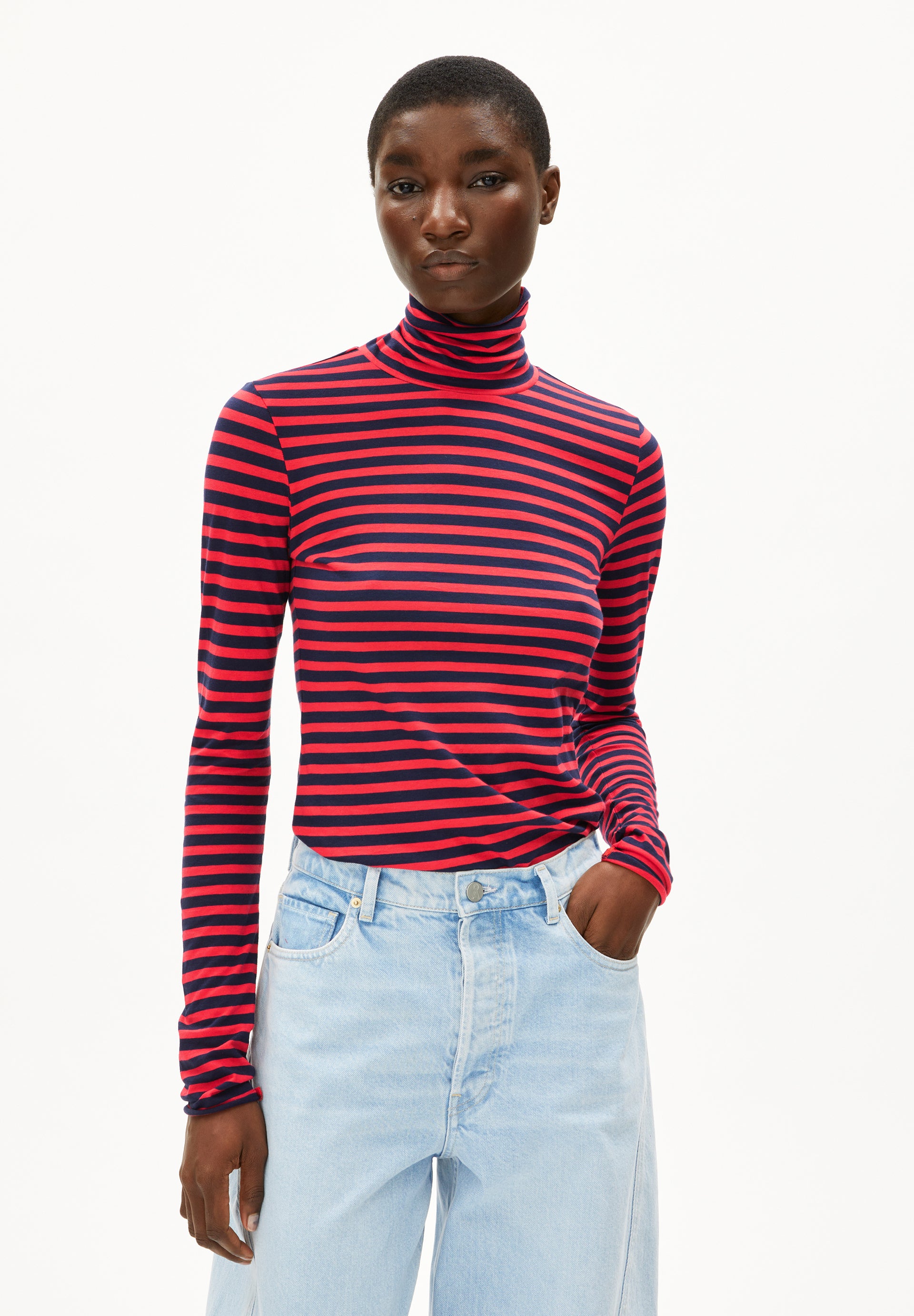 GRAZILIANAA STRIPES | Longsleeve aus Bio-Baumwolle - mehrfarbig (M) Image