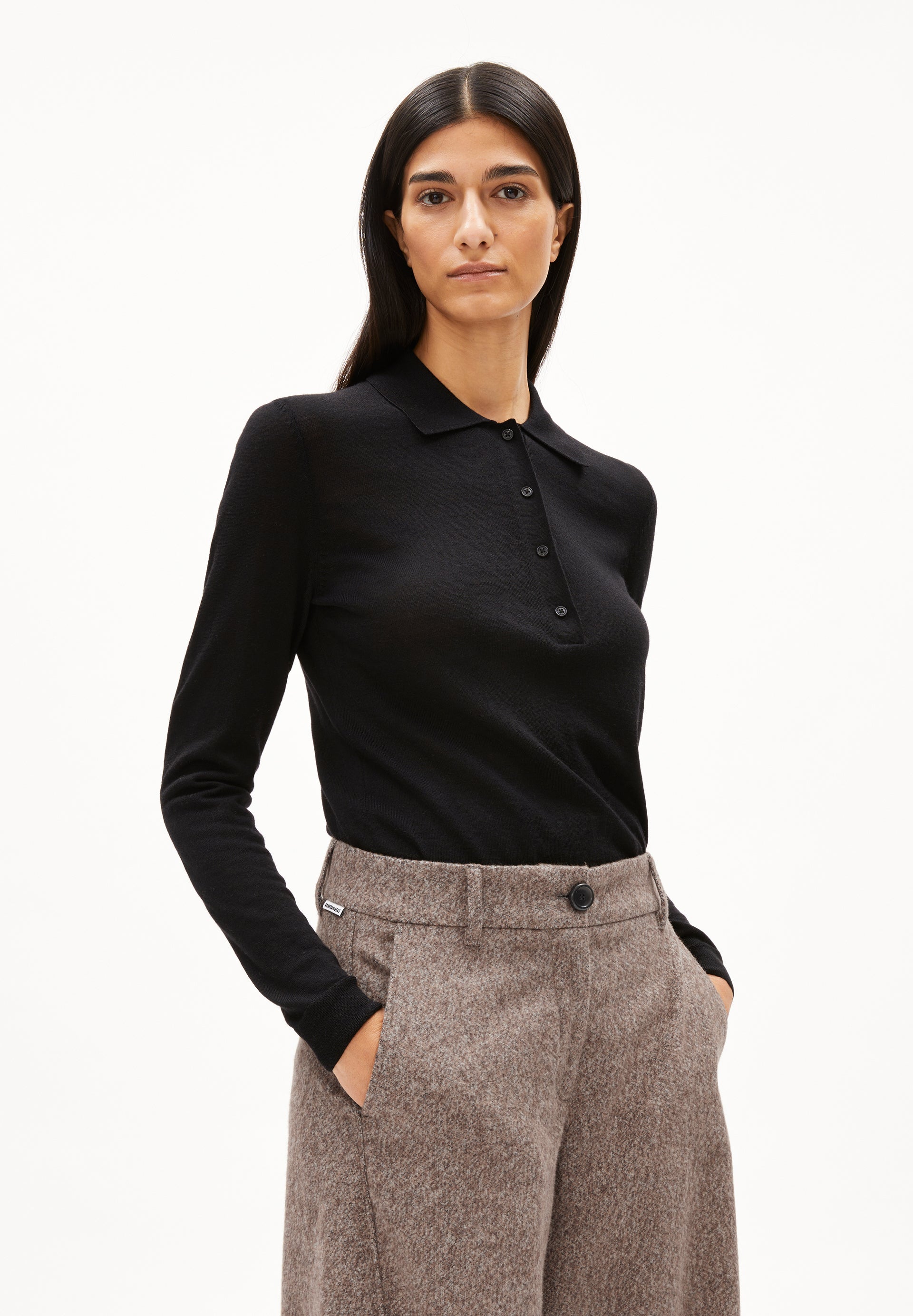 MAARGO MERINO | Pullover aus Bio-Wolle - schwarz (M) Image