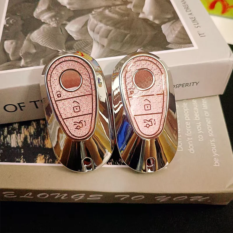 Luxuriöses Schlüsseletui aus TPU für Mercedes Benz 2022, C S-Klasse W206 W223 S350 C260 C300 S400 S450 S500 Fernschlüsselabdeckung Image