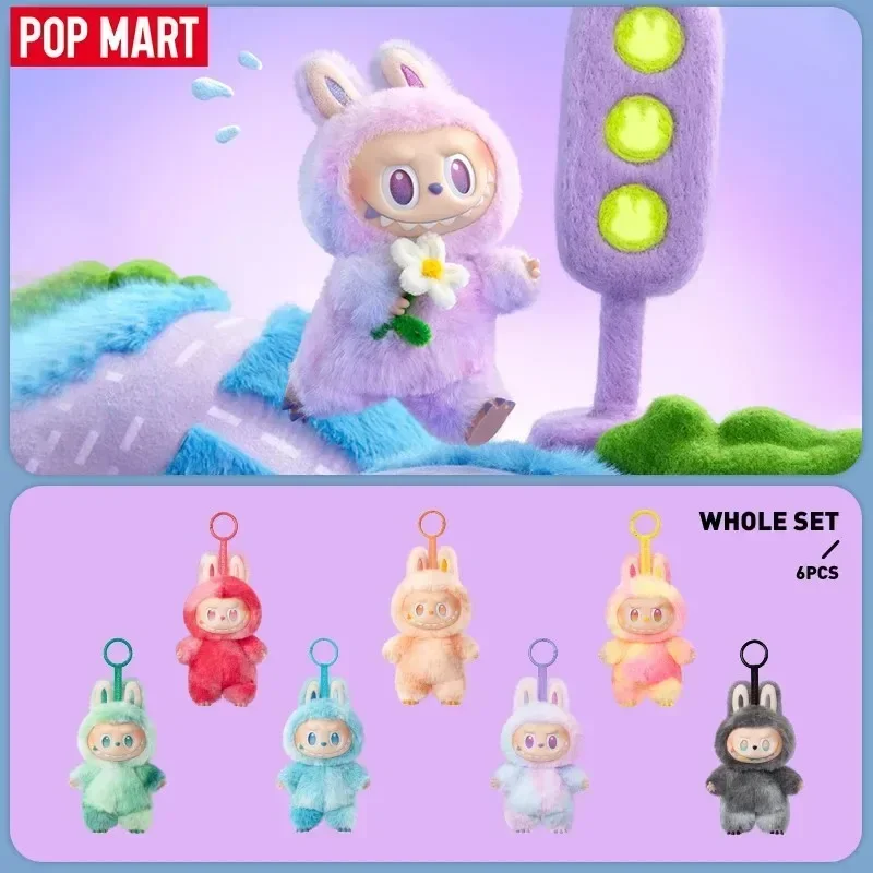 POP MART LABUBU THE MONSTERS Big into Energy Series-Vinyl-Plüschanhänger Blind Box Mystery Box Guess Bag Spielzeugpuppe Niedlicher Anime