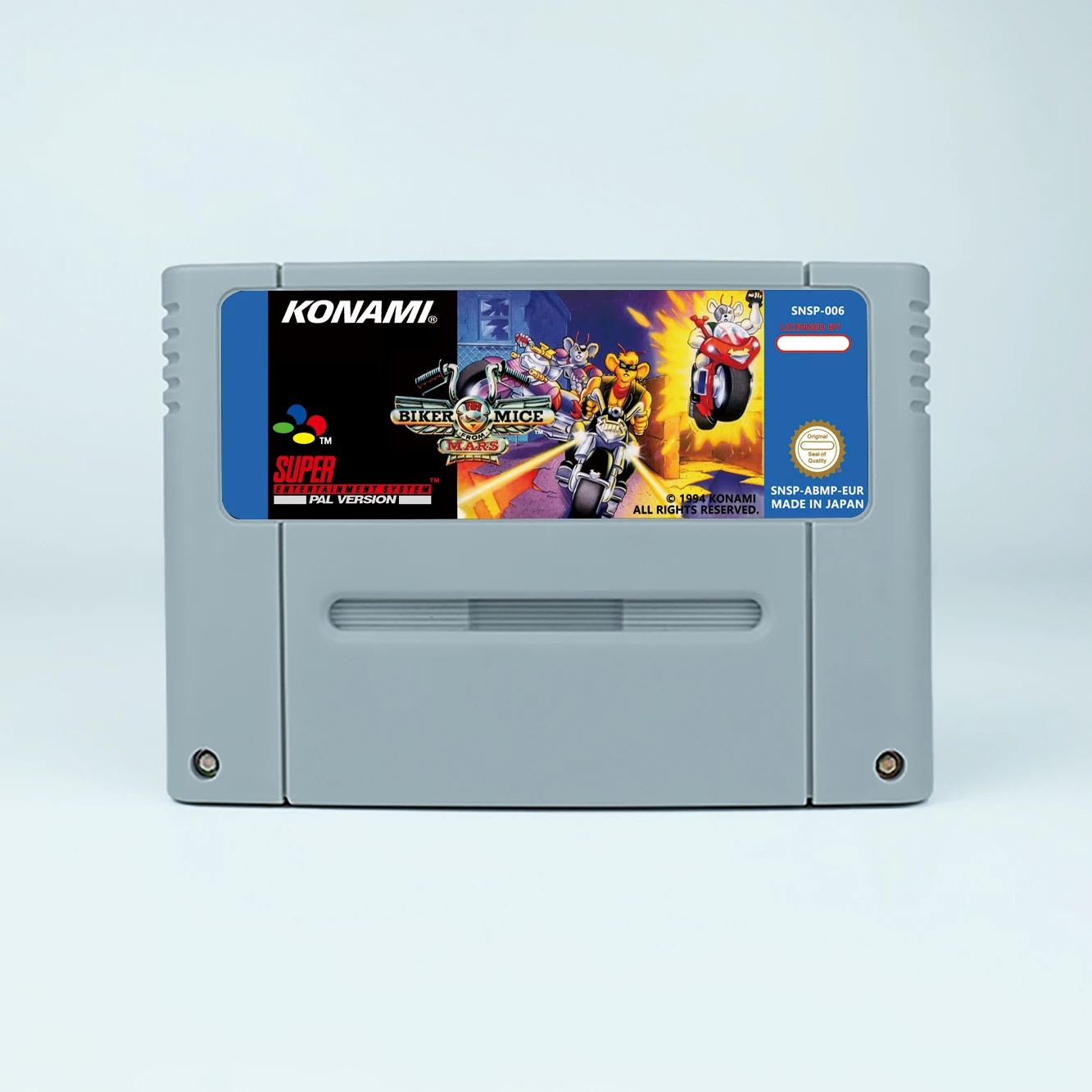 Biker Mice from Mars Action Game for SNES 16 Bit Game Card for EUR PAL Version SNES video Game Console FOR Nintendo