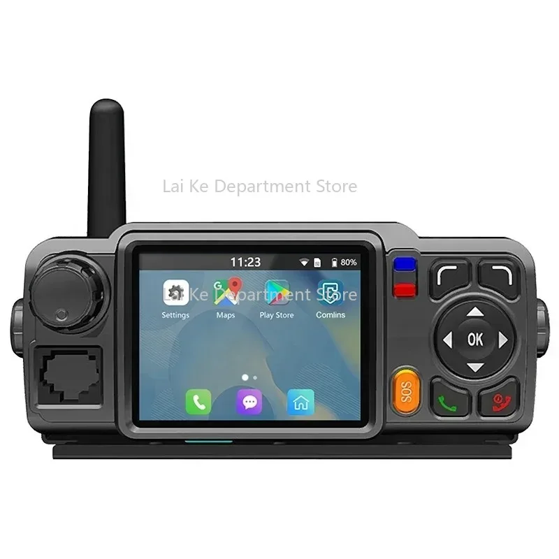 Zwei-Wege-Radio, lizenzfrei, 4G Walkie TID TD-M6 Plus, POC-Basis, Auto-Walkie-Talkie, 100 km Reichweite, Zello PTT-Radio Image