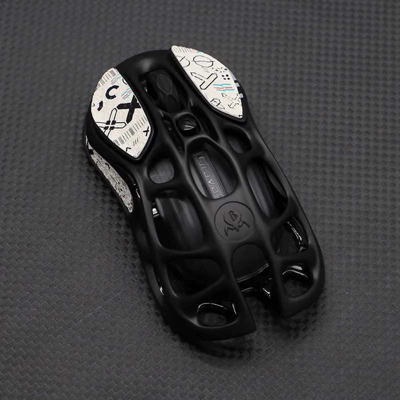 1 Set Maus-Anti-Rutsch-Griff-Aufkleber für GravaStar Cocoon/M1/M2/Cocoon X  / X Pro Ultra Mäuse rutschfestes Anti-Schweiß-Klebeband Image