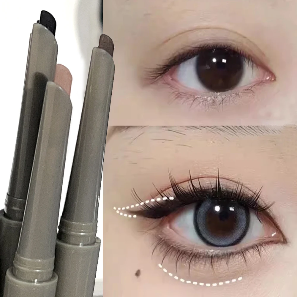 Wasserdichter Eyeliner langlebiger Bleistift buntes Pigment braun schwarz rot Farbe Gel Eyeliner Stift Make-up Augen Schönheit Kosmetik