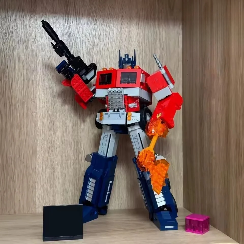 Neue MOC Roboter Modell Dekoration Bausteine Kinder Junge Urlaub Geschenk Image