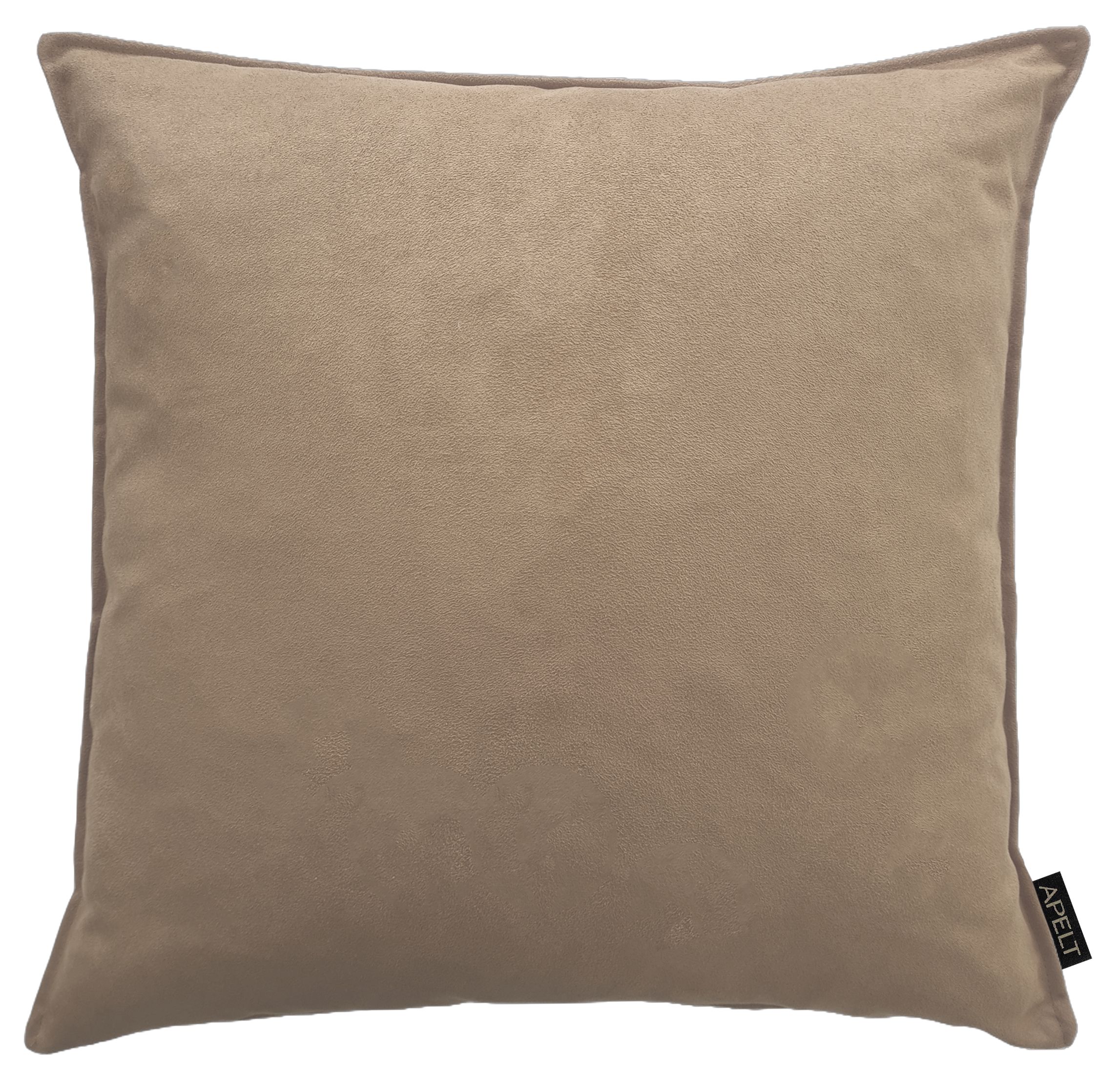 Dekokissen APELT "Magnus", beige (taupe, unifarben), B:45 H:5 L:45, Polyester, Dekokissen_Sitzkissen_Kissenhüllen Image