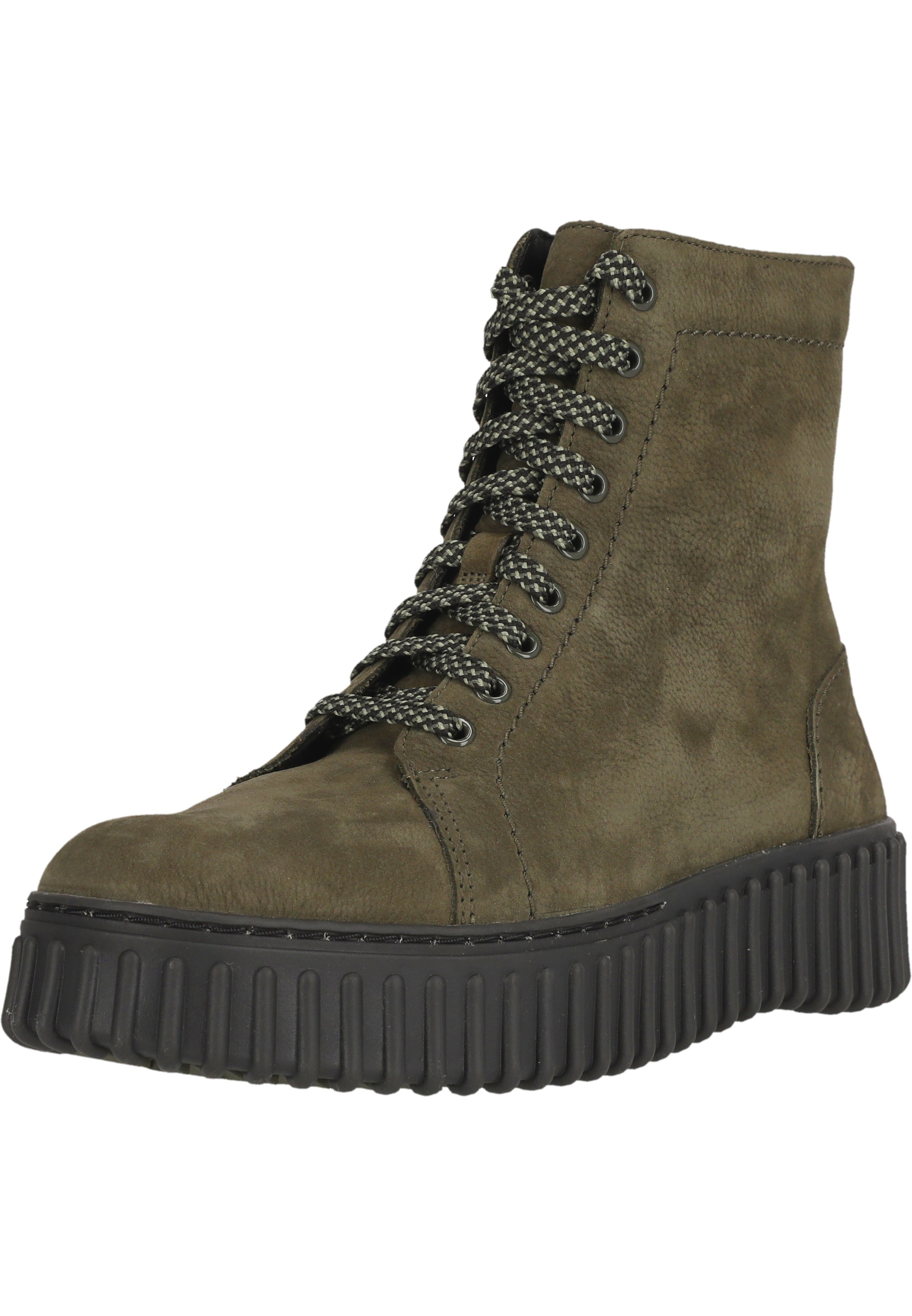 Stiefelette CLARKS "Torhill Rise", Damen, Gr. 37, grün, Schuhe, mit subtilem Reißverschluss für einfaches Anziehen