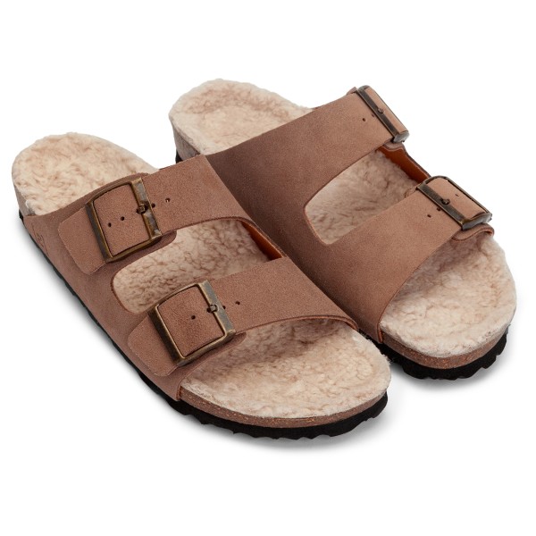 Espadrij - Ami Velour Teddy - Sandalen 44 | EU 44 braun