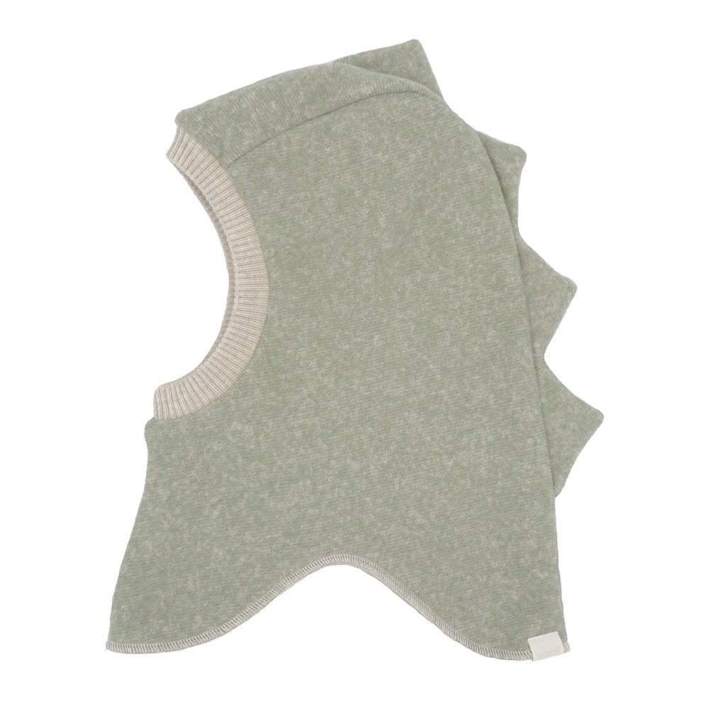 Schlupfmütze MAXIMO, Baby, Gr. 51, braun (mineral, hellbraunmeliert), Fleece, Baumwolle, meliert, Casual, Mützen, Baumwollfleece, Jerseyfutter, Rippstrickbündchen Image