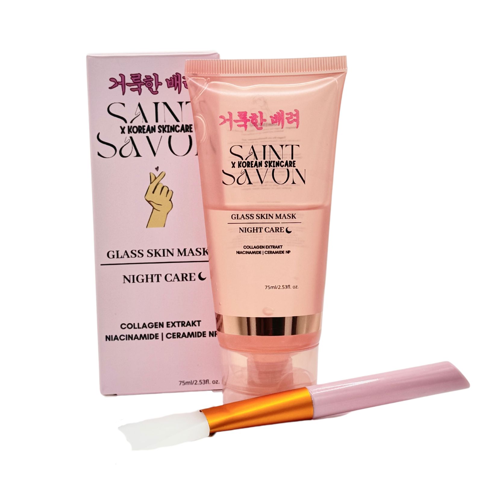 Saint Savon Maschera Effetto Pelle di Vetro | Skincare Coreana 75 ml