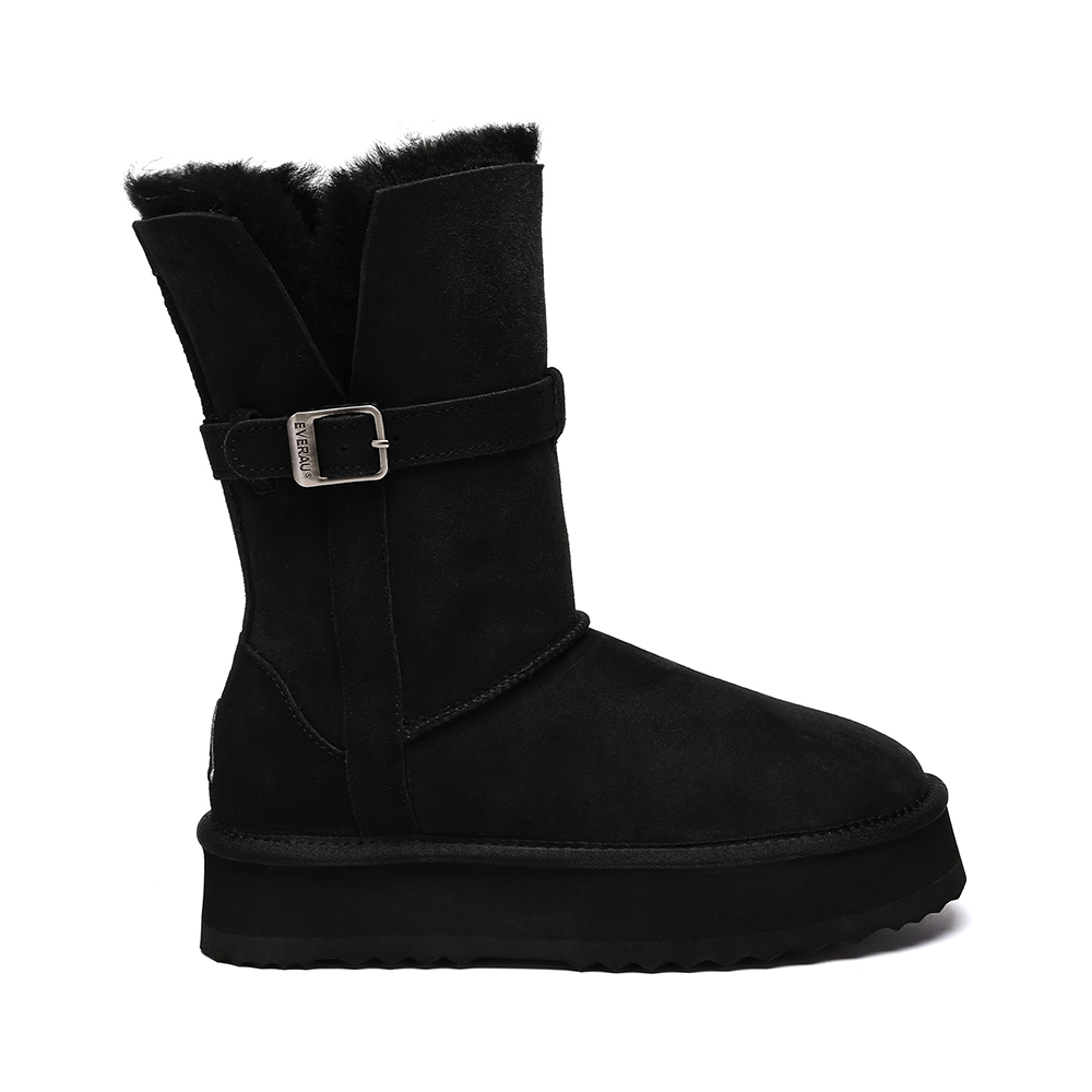 EVER AU Australien Damen Bürste 3-Wege Stil Plattform Stiefel Image