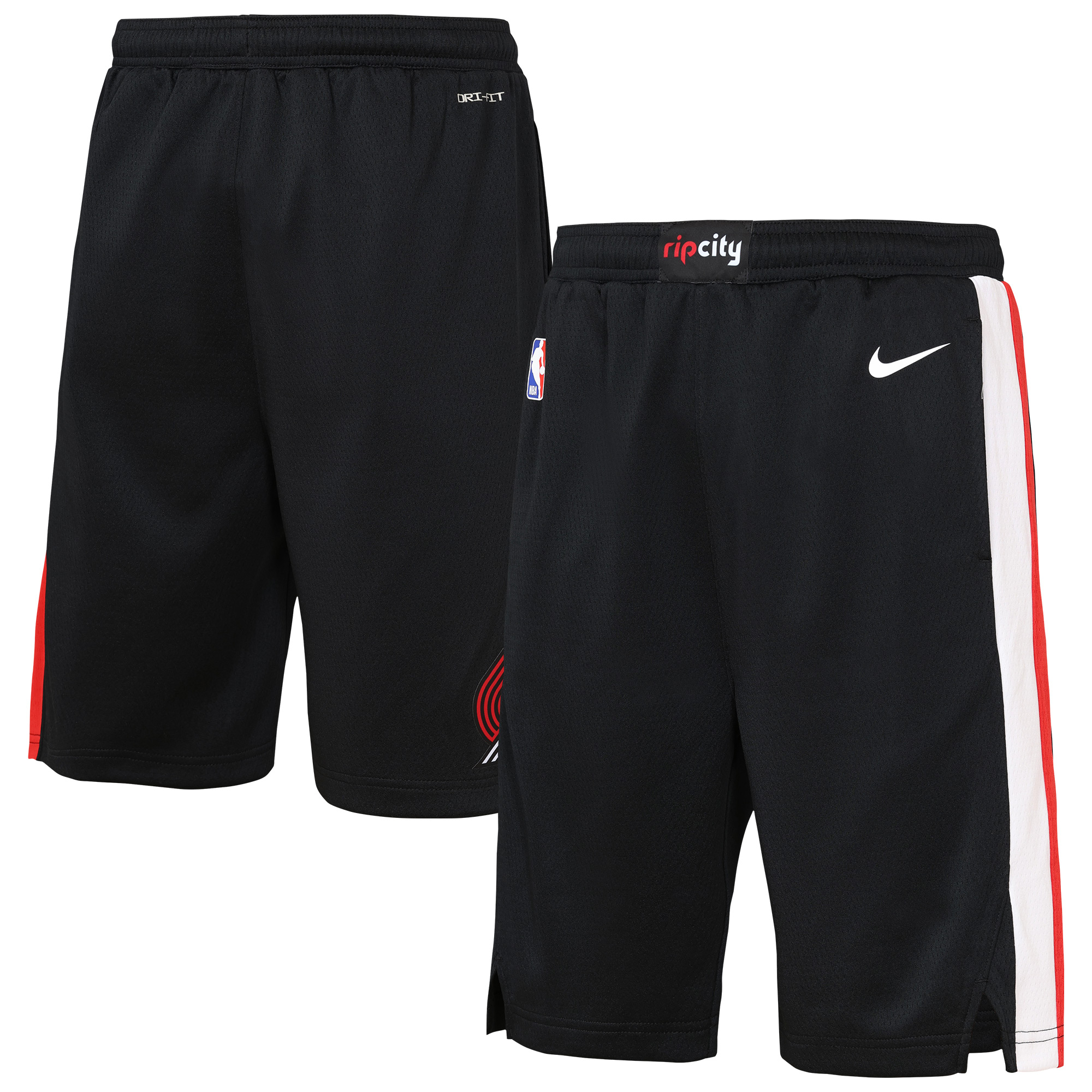 Portland Trail Blazers Nike Replica Icon Swingman Short – Jugendliche Image