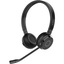 Jabra Evolve 65 TE MS Kabellos Headset USB A Stereo Schwarz