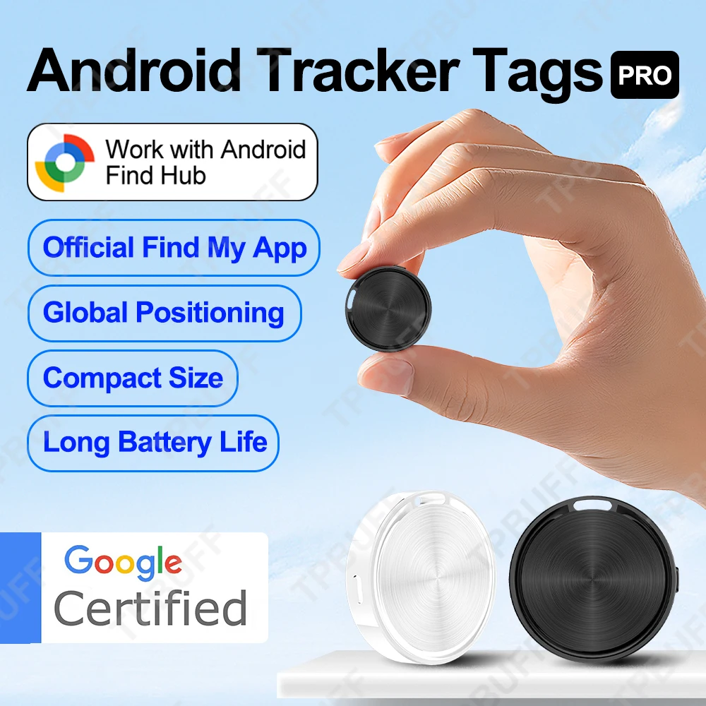 Google Airtag Android Smart Home GPS-Tracker Intelligente Aktivitäts-Tracker Tragbare Geräte Android Location Tracker-Gerät für Kinder Image