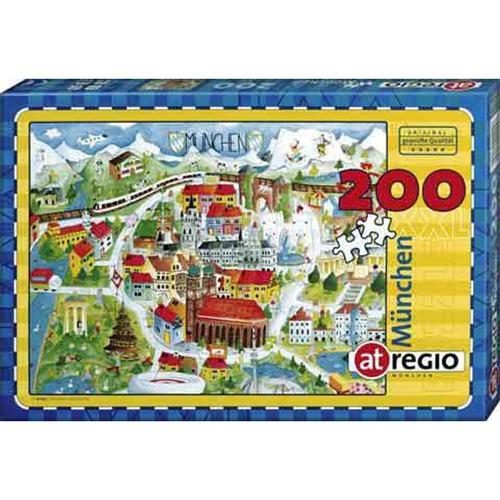 Städte-Puzzle München, 200 Teile