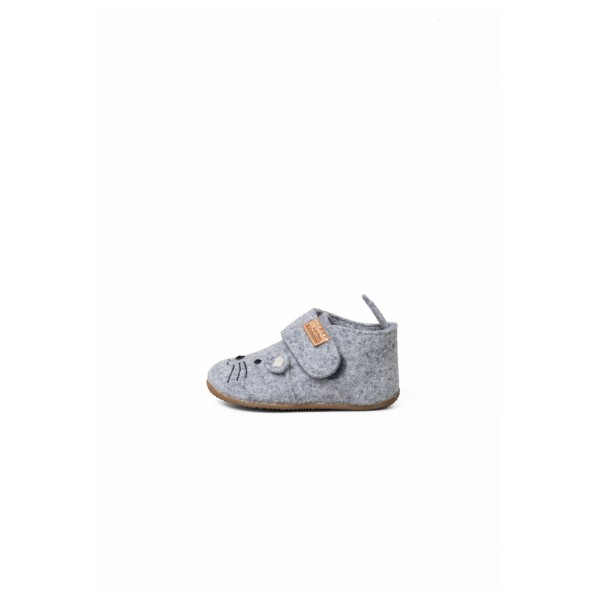 Living Kitzbühel - Kid's Mani Maus Klettschuh - Hausschuhe 24 | EU 24 grau