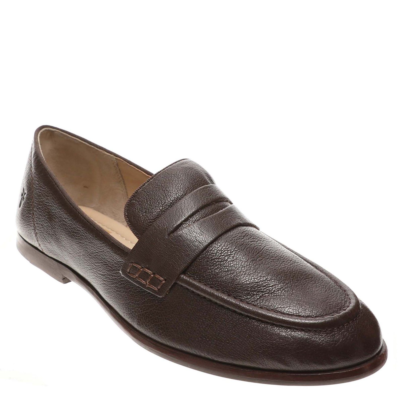 Frye Company Faith Loafer - Womens 8 Brown Slip On Medium