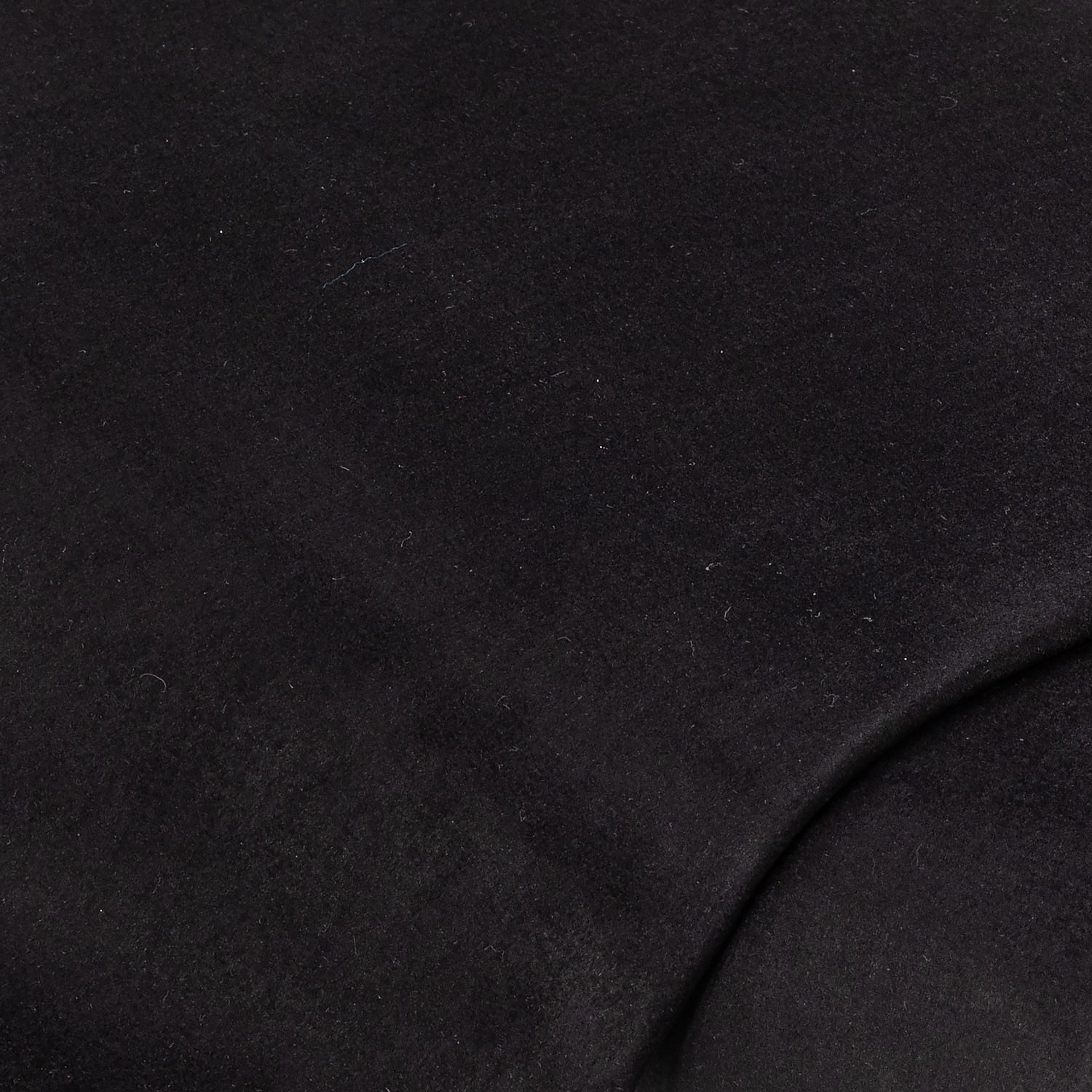Stretch-Baumwoll-Samt, schwarz
