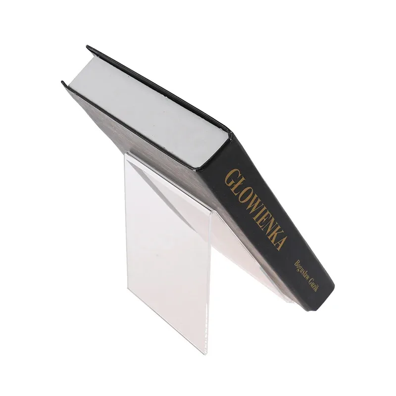 Présentoir de livres en acrylique transparent, cadre Photo réglable multi-angle, porte-brochures, organisateur d