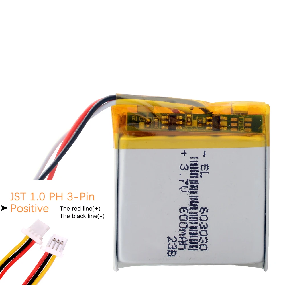 Akku für JBL TUNE 500BT 510BT 510 520BT 603028 600 mAh Ersatzakkus für kabelloses Headset Image