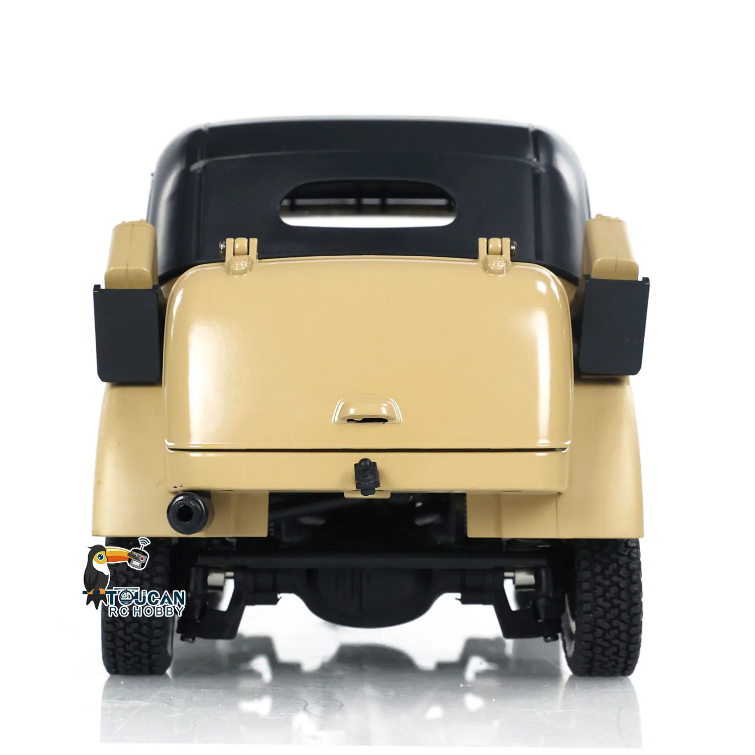 2,4G HG 1/18 RC Geländewagen 4x4 Fernbedienung Befehl Fahrzeug Modell mit Rauch Einheit und Licht Sound Set RC Spielzeug TH23880